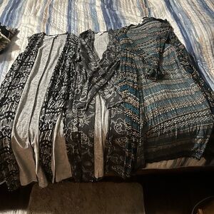 LuLaRoe, vests and jackets full length cardigan style